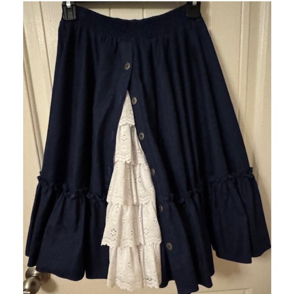 Malco Modes 3 Layer Ruffle Square Dance Rockabell… - image 4